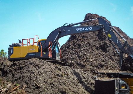 Onsite land clearing