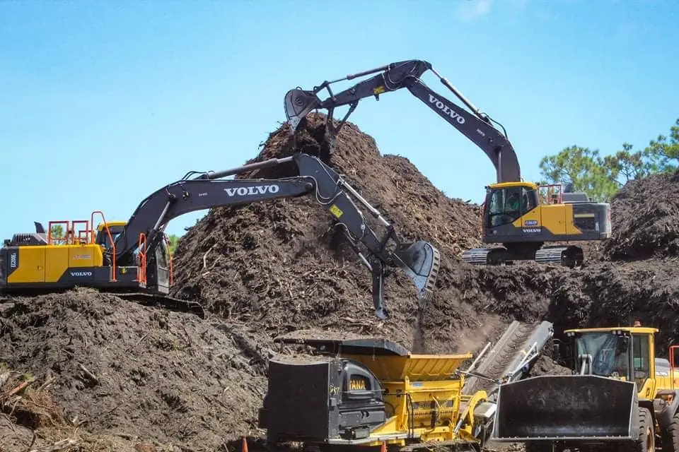 Ongoing land clearing